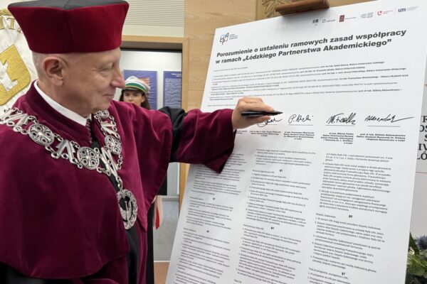 opis - LODZ UNIVERSITIES STRENGTHEN COOPERATION – NEW AGREEMENT SIGNED WITHIN THE FRAMEWORK OF LODZ  ACADEMIC PARTNERSHIP