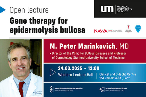 opis - Open lecture: “Gene therapy for epidermolysis bullosa” • M. Peter Marinkovich, MD